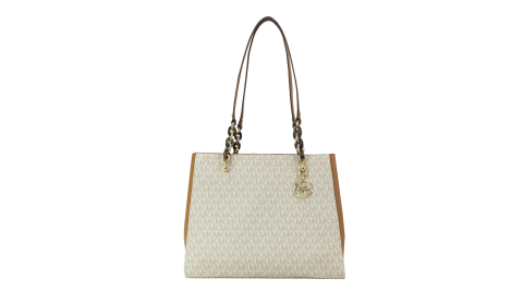 MICHAEL KORS SOFIA防刮托特兩用包-大/米