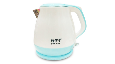 HTT1.2公升雙層防燙快煮壺 HTT-1811藍