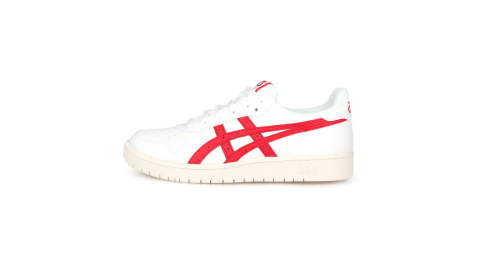 ASICS JAPAN S 女休閒運動鞋-慢跑 亞瑟士 復古 白紅@1192A148-100@