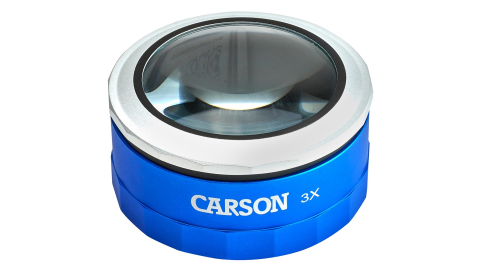 《CARSON》LED杯式伸縮放大鏡(3x)