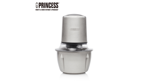 【PRINCESS｜荷蘭公主】迷你雙刀食物處理機/不鏽鋼調理碗 221050