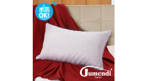 原售1380↘【Jumendi】台灣精製可水洗竹炭枕-2入