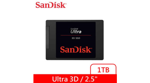 Sandisk ULTRA 3D SSD 1TB固態硬碟