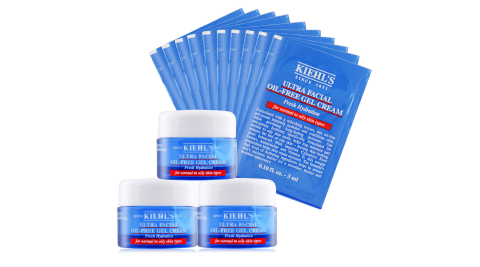 KIEHL'S 契爾氏 冰河醣蛋白無油清爽凝凍(7MLX3+3MLX10)