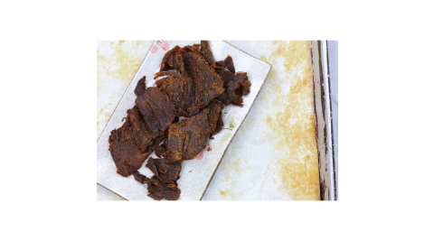 (白鵝山腳普一食品)手炒牛肉乾禮盒(4包組)