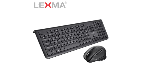 【LEXMA 雷馬】LS8100R 無線靜音鍵鼠組