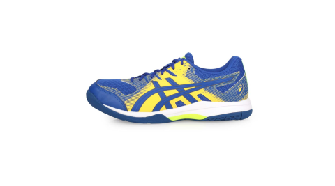 ASICS GEL-ROCKET 9 男排羽球鞋-訓練 亞瑟士 藍黃@1071A030-401@