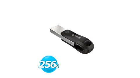 SanDisk iXpand Go 256GB USB3.0 OTG雙用隨身碟