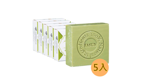 琺頌-緊膚天然皂-橄欖葉 110g x 5個