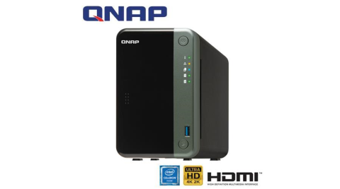QNAP威聯通 TS-253D-4G 網路儲存伺服器