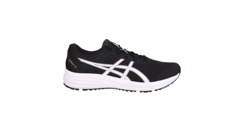 ASICS PATRIOT 12 男慢跑鞋-路跑 輕量 運動 亞瑟士 黑白@1011A823-001@