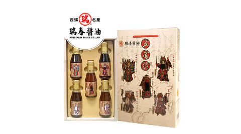 《瑞春》五虎醬禮盒(150ml/瓶，5瓶/盒，共六盒30瓶)
