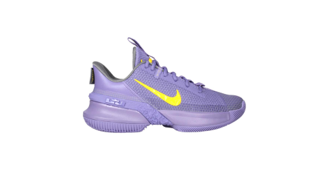NIKE AMBASSADOR XIII 限量-男籃球鞋-LEBRON 運動 紫黃@CQ9329500@