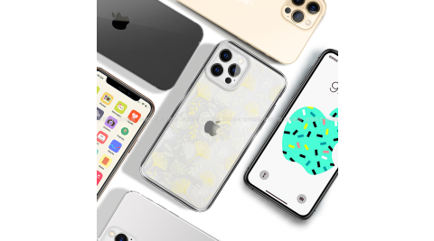 MOOTUN for iPhone 12 / 12 Pro 6.1 防護晶透保護殼 -夏日樹葉