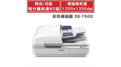 EPSON 商用文件掃描器 DS-7500