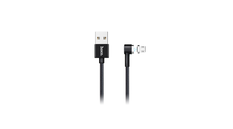 hoco U20 (1M) L型磁吸式 2A快充Micro USB數據傳輸線/ 充電線