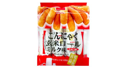 【北田】糙米捲-牛奶3包(180g/包)