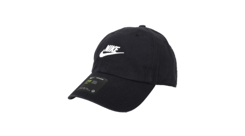 NIKE 帽子-防曬 遮陽 鴨舌帽 台灣製 黑白@913011-010@
