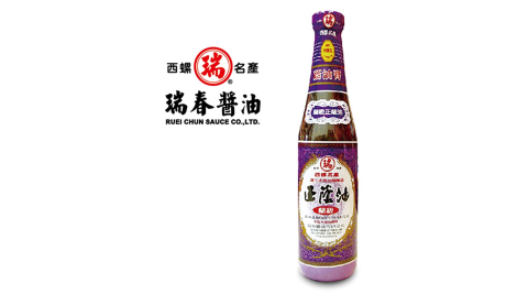 《瑞春》蘭級正蔭油(油膏)(420ml±3%/瓶，共12瓶)