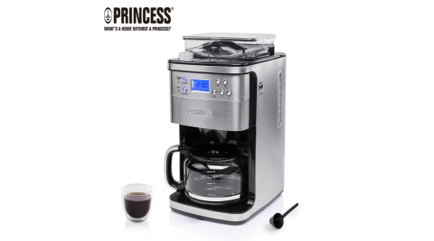 【PRINCESS｜荷蘭公主】全自動研磨美式咖啡機/6-10人份 249406+30010