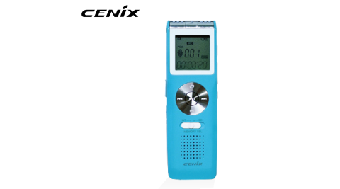 【CENIX】4G 數位錄音筆 VR-S905 藍色