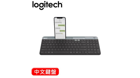 Logitech 羅技 K580 Slim 多工無線藍牙鍵盤  黑