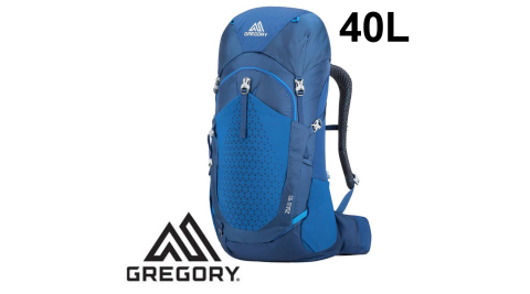 【Gregory】網架透氣背包 ZULU 40 男 帝國藍 (111590-7411) 登山背包 40L