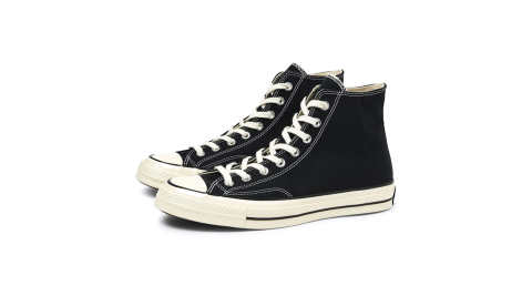 【預購】CONVERSE CHUCK 1970 男女高筒帆布鞋 黑 162050C