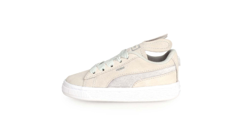 PUMA SUEDE EASTER AC INF 女小童休閒運動鞋-慢跑 童鞋 灰銀@36894603@