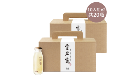 Lisscode 有機雪耳露_20入組 (190mlx20瓶)
