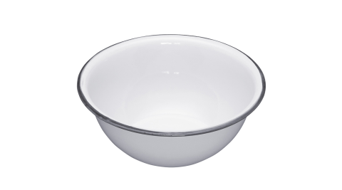 《KitchenCraft》復古琺瑯餐碗(15.5cm)