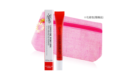 KIEHL'S 契爾氏 櫻桃光粉嫩美唇油(9ml)多色可選加贈化妝包(隨機)