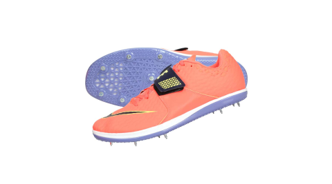 NIKE HIGH JUMP ELITE 男田徑跳高鞋-附鞋袋 訓練 競賽 亮橘紫綠@806561800@