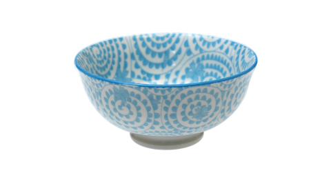 《Rex LONDON》瓷製餐碗(藤花藍12cm)
