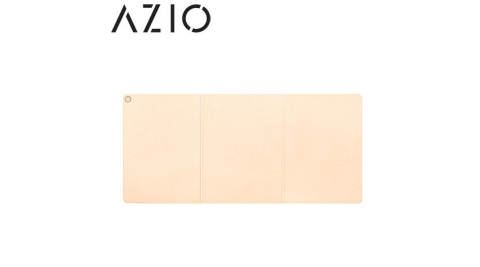 AZIO RETRO CLASSIC 義大利手工牛皮桌墊（摺疊式）裸膚色
