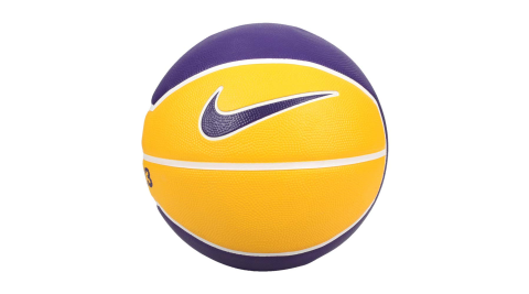 NIKE LEBRON PLAYGROUND 4P 7號籃球-室內外 訓練 黃紫@N000278472807@