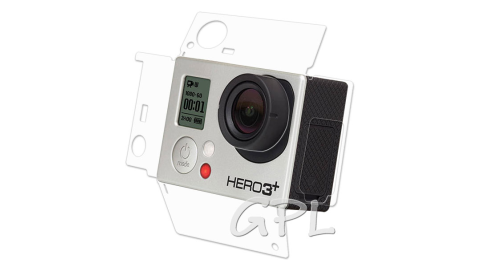 (2入)GoPro HERO 3+ 3 主機專用透明保護膜 機身膜(防污 防指紋)