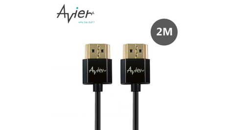 【Avier】HDMI A TO A 超薄極細影音傳輸線(2M)