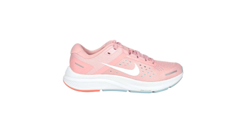 NIKE W AIR ZOOM STRUCTURE 23 女休閒慢跑鞋-路跑 粉紅白@CZ6721601@