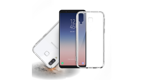 Xmart for SAMSUNG Galaxy A8 Star 加強四角防護防摔空壓氣墊殼