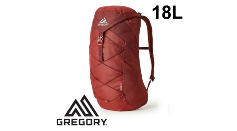 【Gregory】18L ARRIO多功能登山背包 磚石紅 (138424-1129) 透氣網架背包