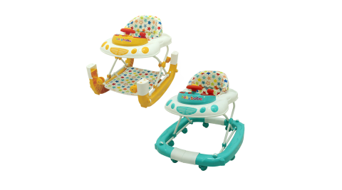 【Babybabe】多功能汽車嬰幼兒學步車/搖馬遊戲車