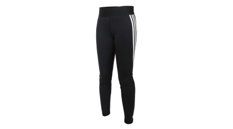 ADIDAS 女緊身長褲-吸濕排汗 亞規 瑜珈 慢跑 運動 有氧 健身 愛迪達 黑白@FJ7173@
