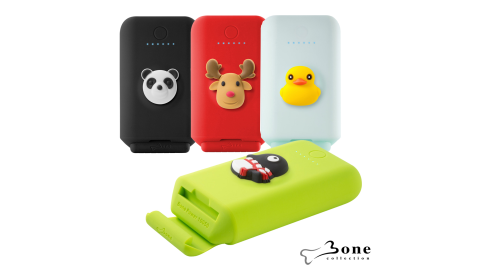 Bone / 聰明立架逗扣行動電源 10050mAh - 企鵝 / 鴨子 / 麋鹿 / 貓熊