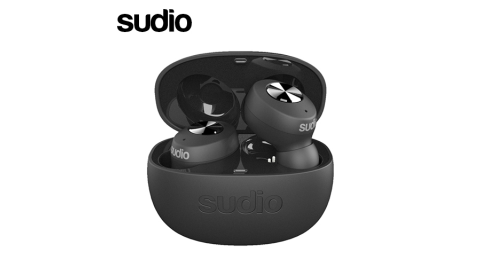 【Sudio】TOLV 真無線藍牙耳機(黑)