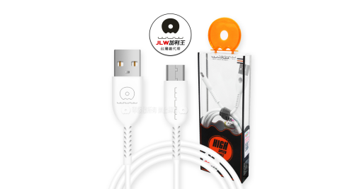 加利王WUW Micro USB 炫聯耐拉傳輸充電線(X65)1M