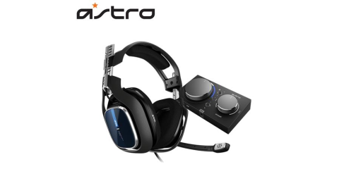 ASTRO A40電競耳機麥克風二代+混音擴大器組 幻影黑