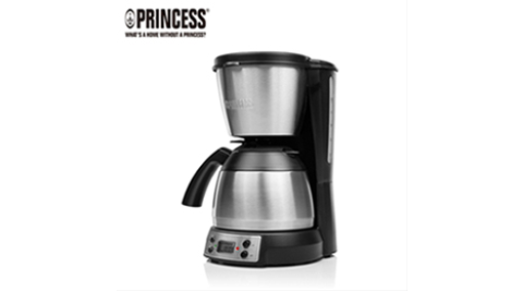 【PRINCESS｜荷蘭公主】1.2L美式咖啡機/不鏽鋼保溫咖啡壺 246009