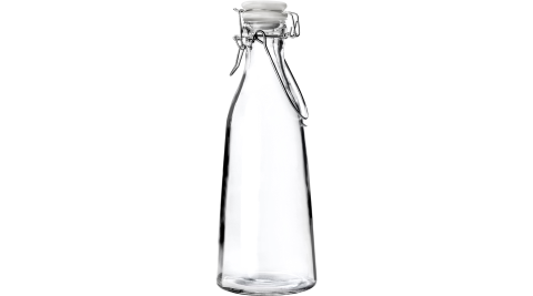 《IBILI》扣式密封玻璃水瓶(1L)_水瓶