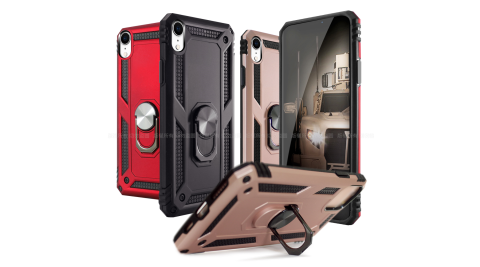 CITY for iPhone XR 6.1吋 個性軍士磁吸防摔手機殼